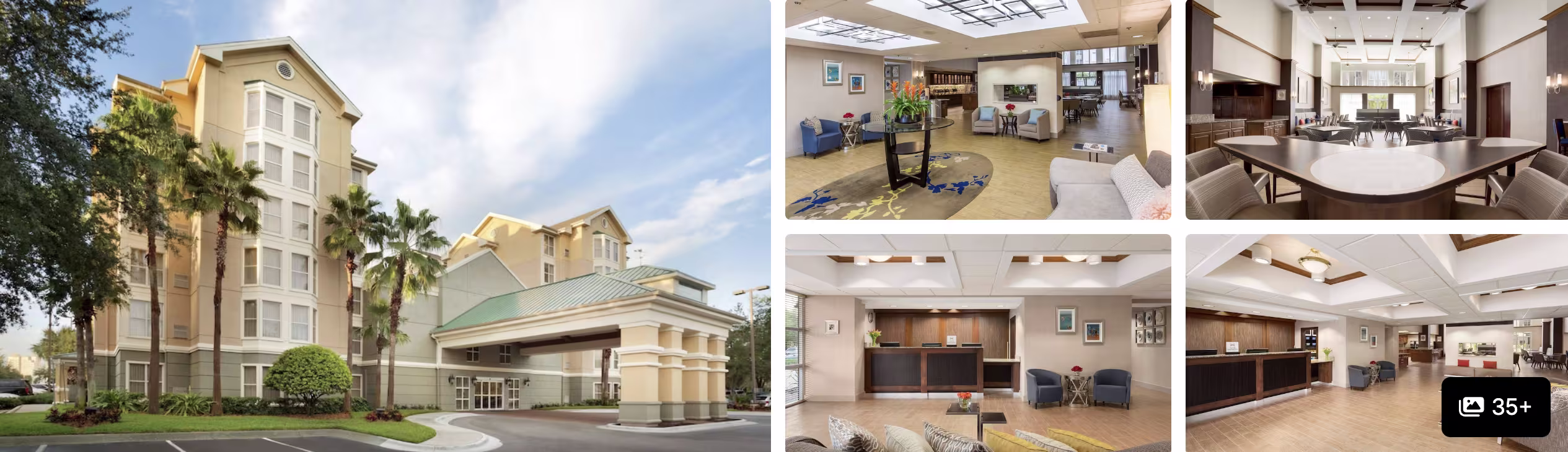 Photos of Homewood Suites by Hilton Orlando Convention Center: exterior, lobby and dining space