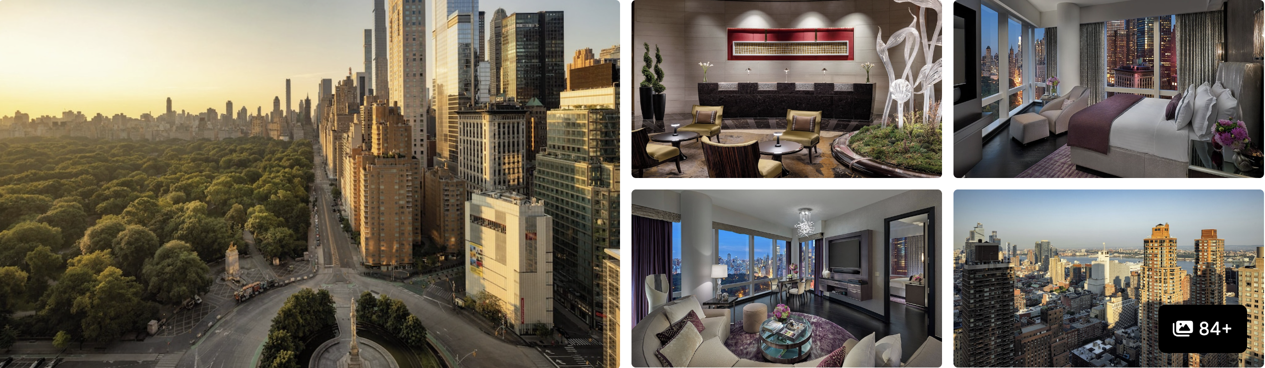 Photos of Mandarin Oriental, New York: aerial Central Park view, luxury suites and high-floor skyline guest rooms