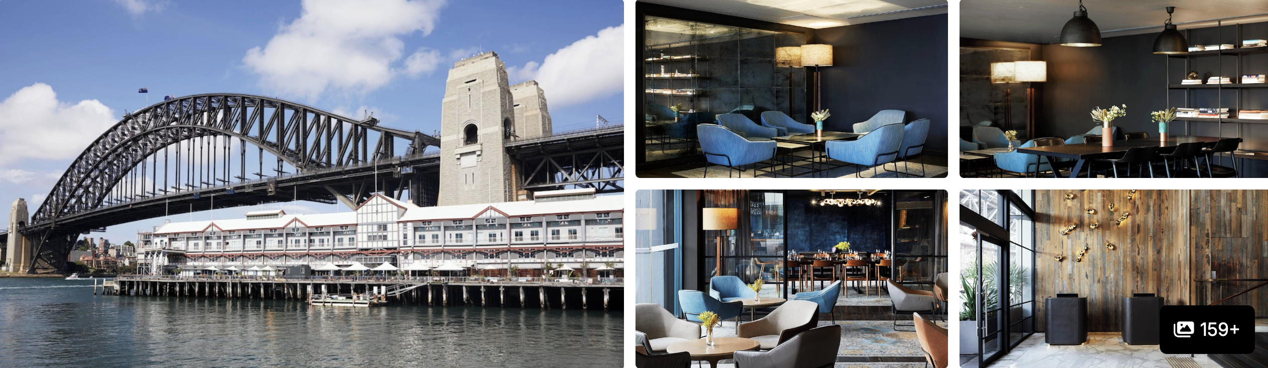 Photos of Pier One Sydney Harbour: hotel beside the Sydney Harbour Bridge plus waterfront lounges