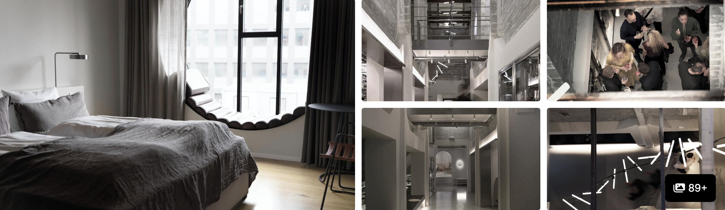 Photos of Hotel Ottilia, Copenhagen: indoor pool, colourful bar and lounges with eclectic art