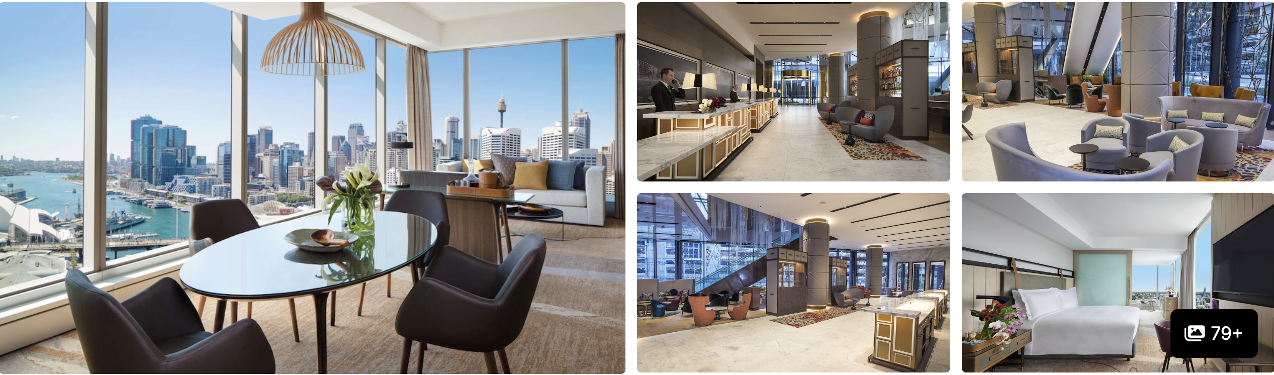 Photos of Sofitel Sydney Darling Harbour: suite with skyline view, lobby lounge and elegant guest rooms