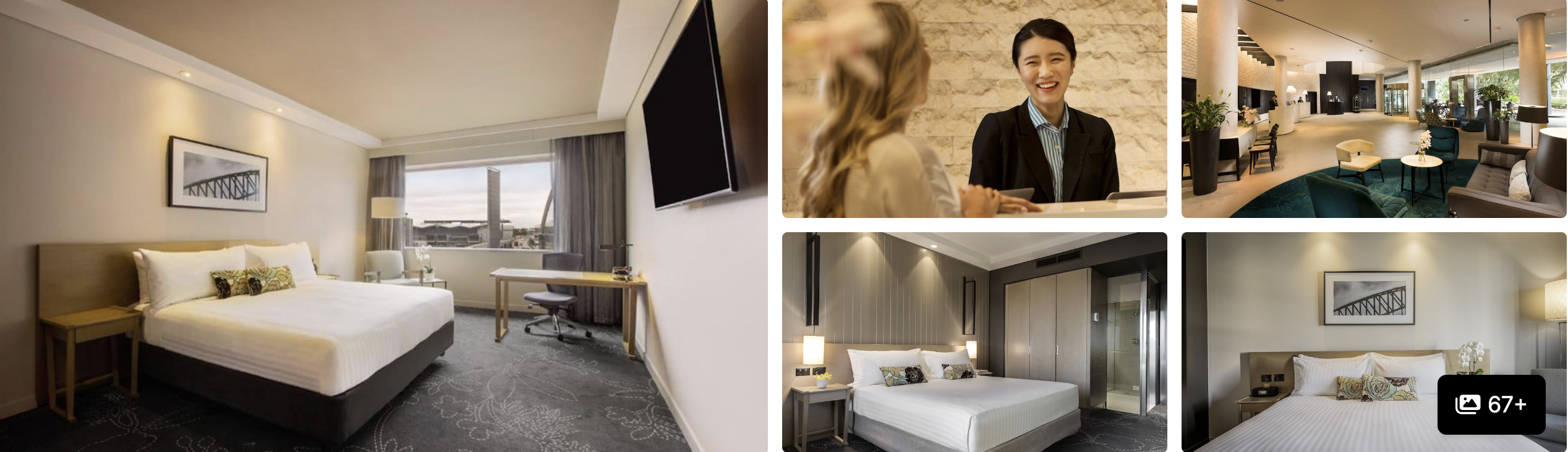 Photos of PARKROYAL Darling Harbour: guest room with city view, smiling staff, lounge bar and rooms
