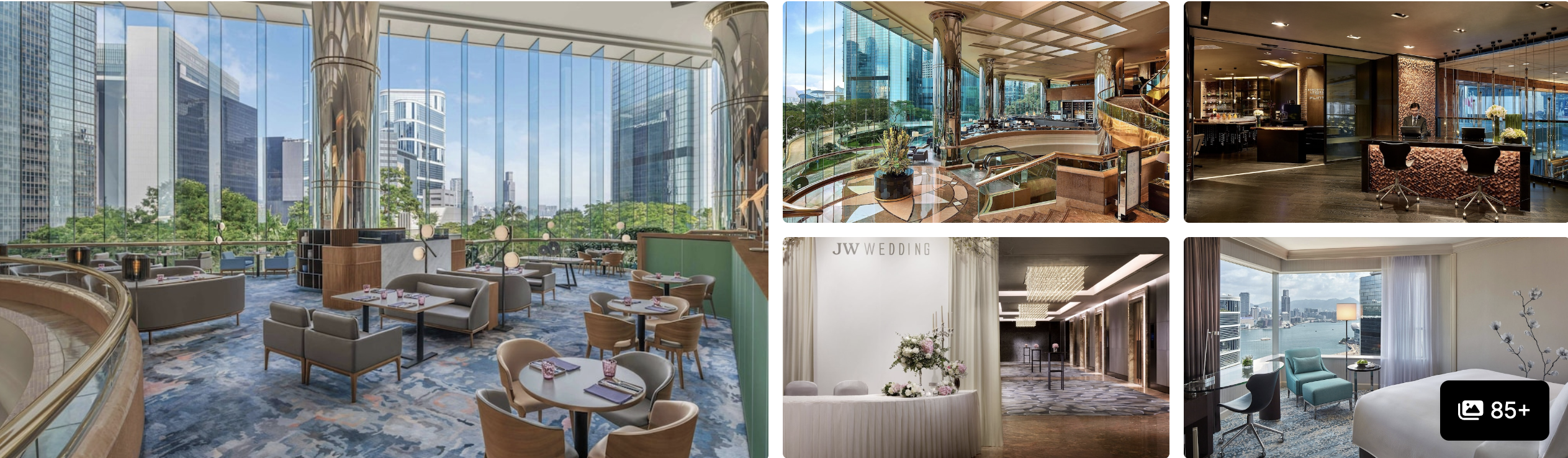 Photos of JW Marriott Hotel Hong Kong: skyline-view lounge, executive bar and elegant city-view guest suites