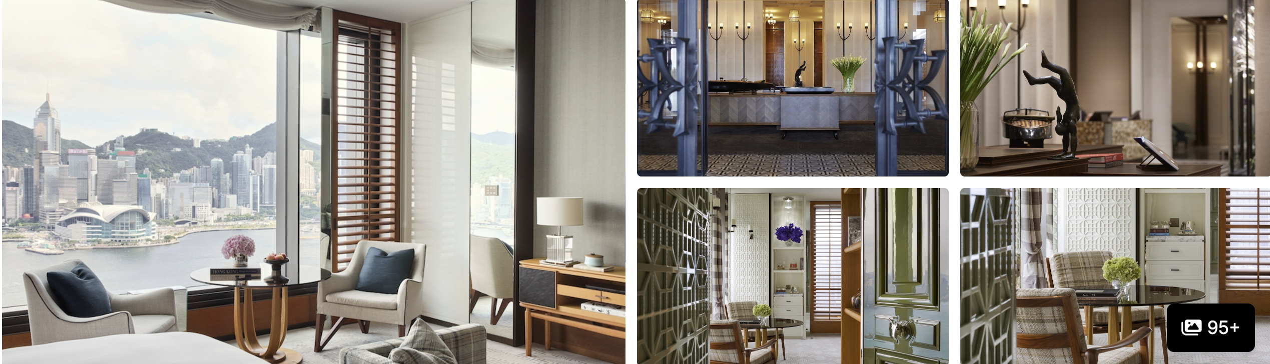 Photos of The Mira Hong Kong: guest room with Victoria Harbour view, fitness studio and Asian-styled suite
