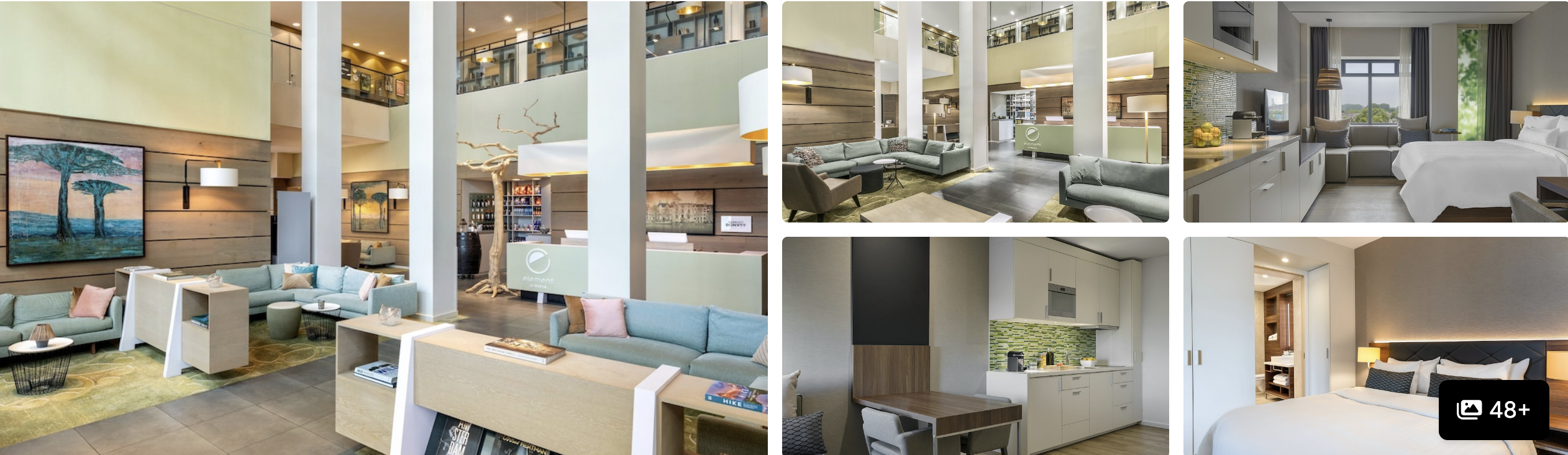 Photos of Crowne Plaza Amsterdam-South: reception with staff, grand staircase, guest room and bathroom