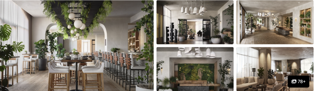 Photos of InterContinental San Francisco: living-room suite with city view, ballroom, reception lobby and lounge with concierge