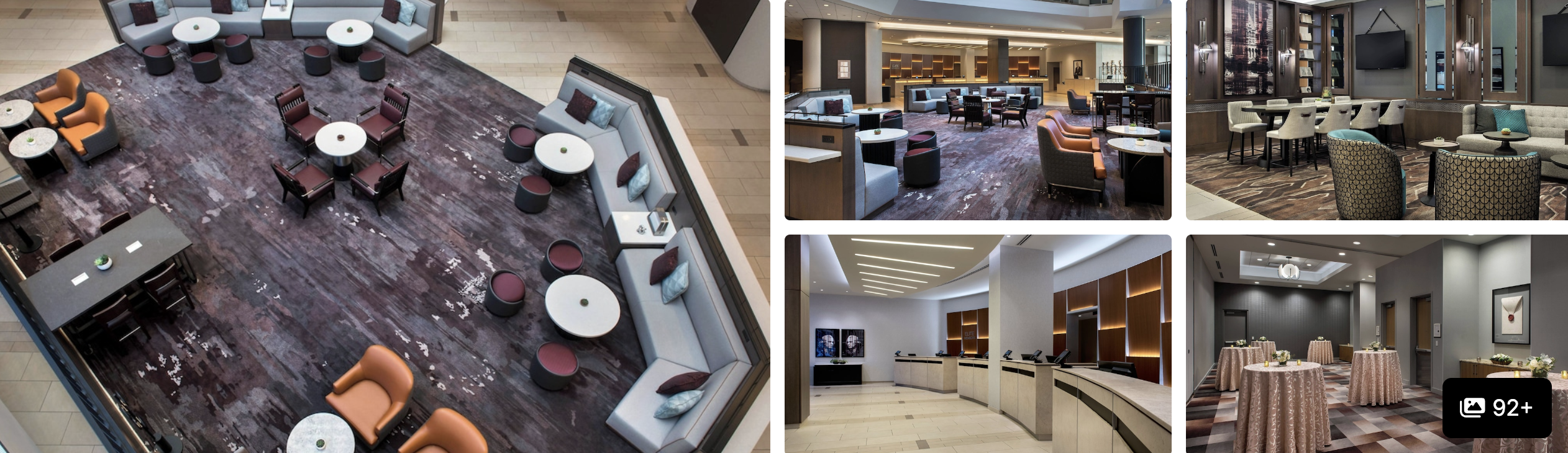Photos of Four Seasons Hotel One Dalton Street, Boston: floral lobby, function rooms and concierge greeting guests
