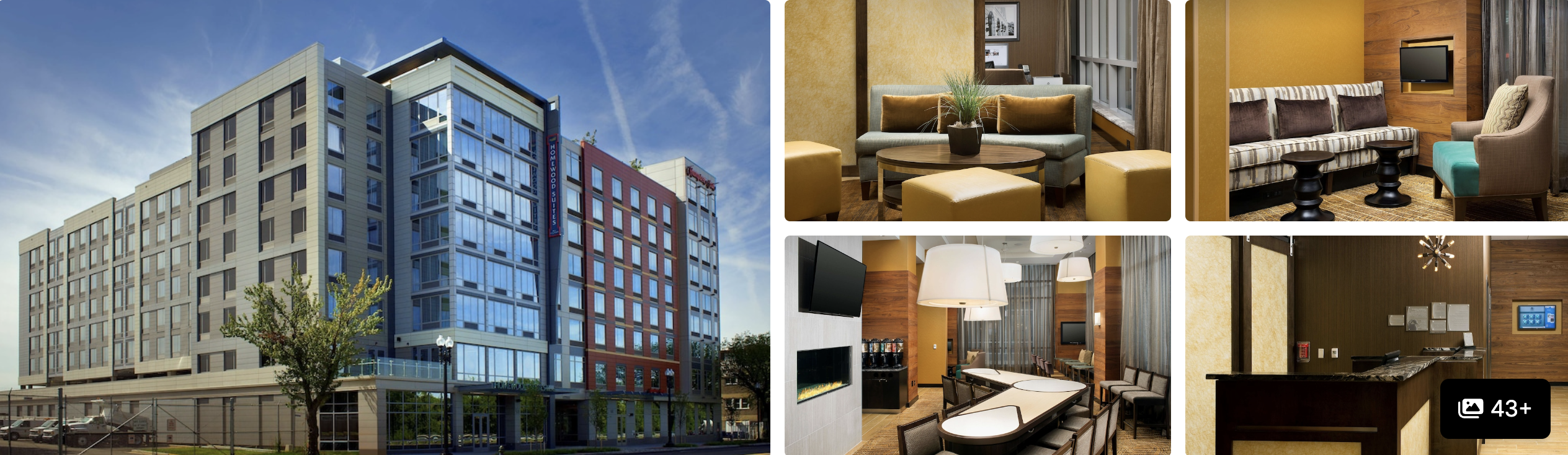 Photos of Homewood Suites by Hilton Washington DC NoMa Union Station: exterior, suite living areas and dining table
