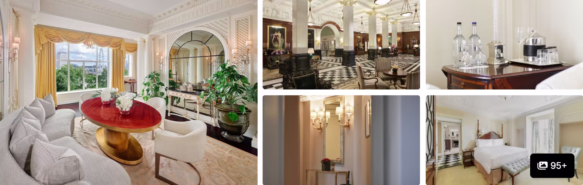 Photos of The Resident Covent Garden, London: gabled facade, lounge, check-in and grey guest rooms