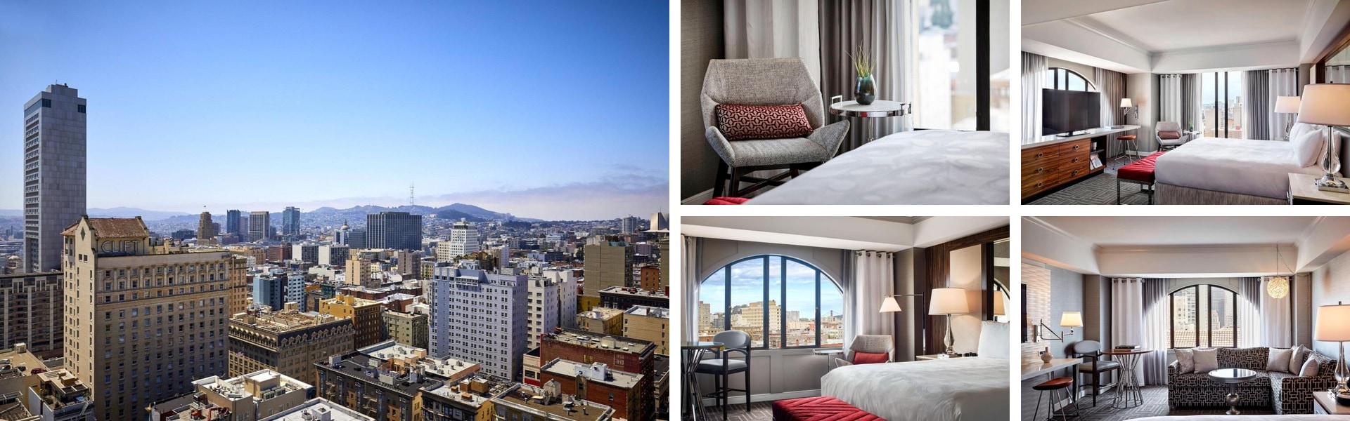 JW Marriott San Francisco Union Square — exterior and interior views