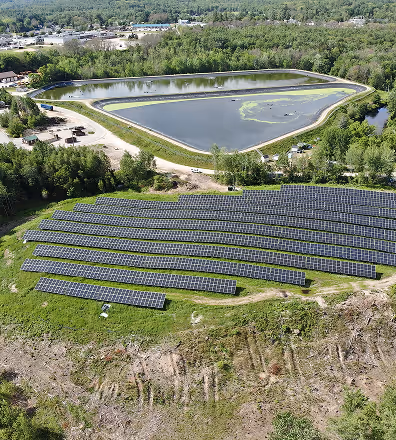 Dyme solar project on the ground